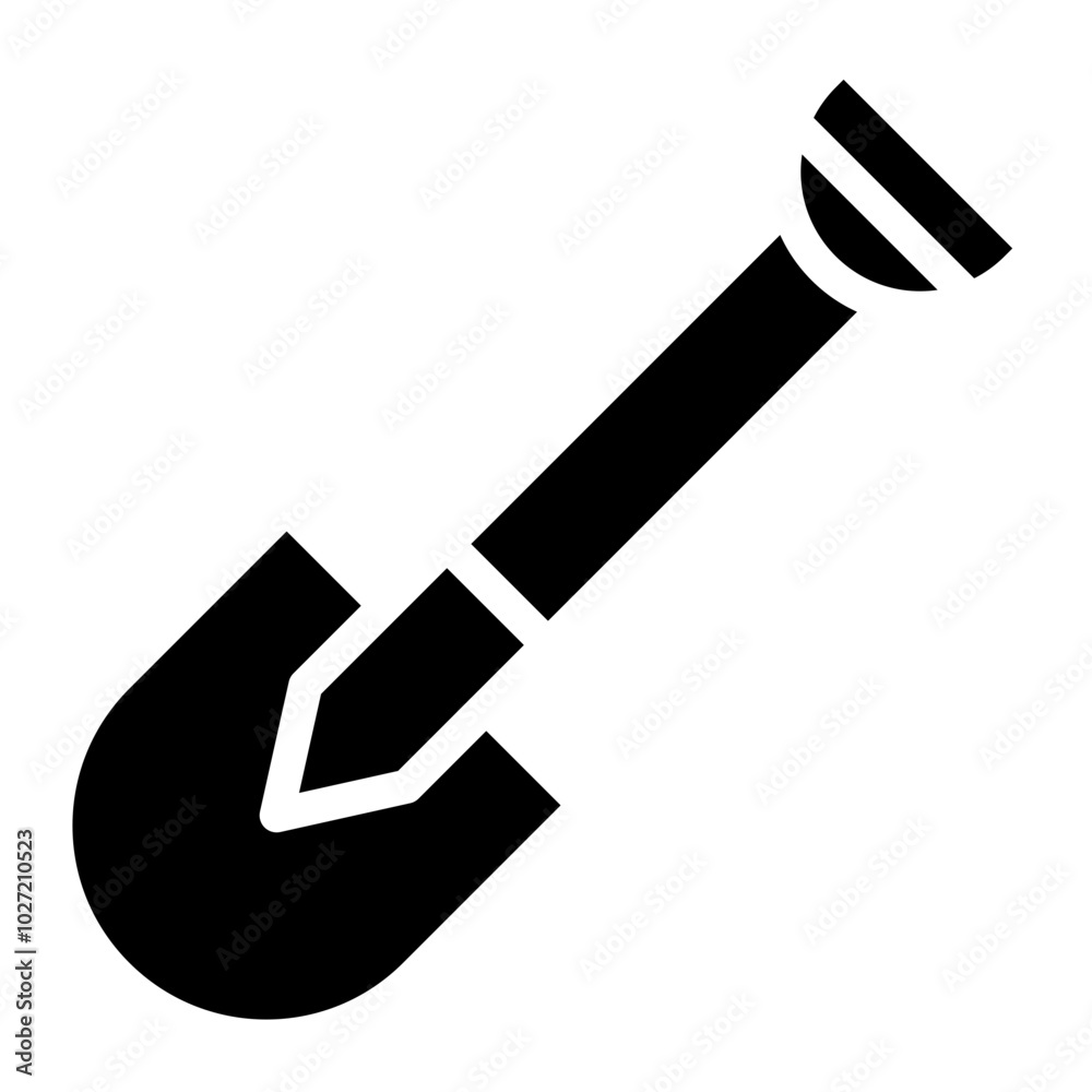 Shovel Vector Design Icon Style Shovel Vector Design Icon Style