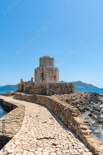 Castle of Methoni, medieval fortification in the port town of Methoni, Messenia