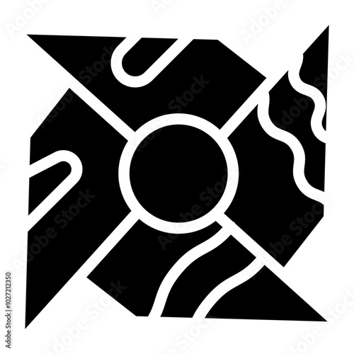 Danish Pastry Vector Design Icon Style