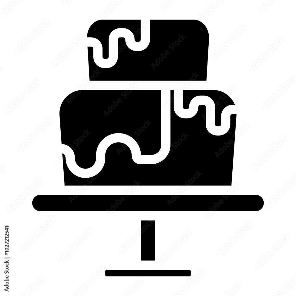 Chocolate Fondue Vector Design Icon Style Chocolate Fondue Vector Design Icon Style
