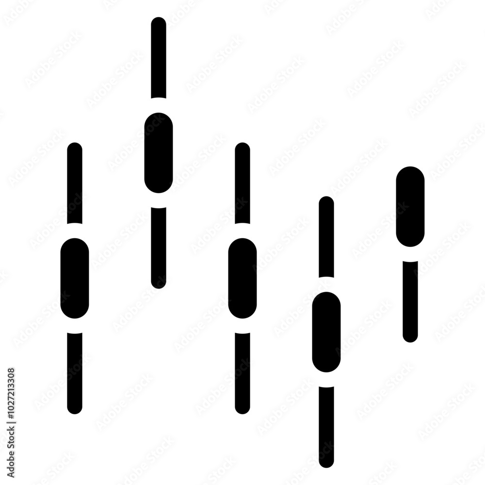 Bollinger Bands Vector Design Icon Style Bollinger Bands Vector Design Icon Style