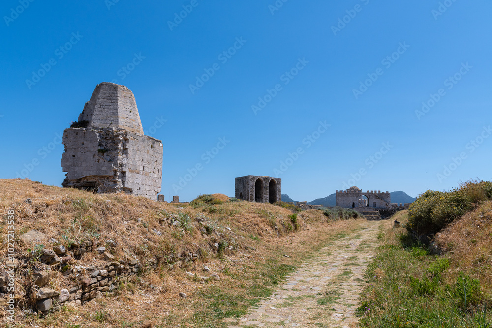 Castle of Methoni, medieval fortification in the port town of Methoni, Messenia