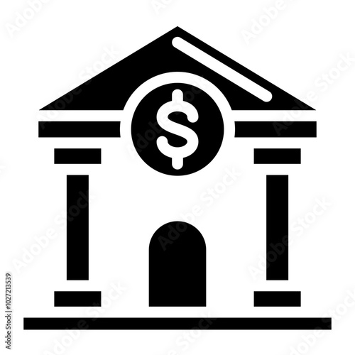 Federal Reserve Vector Design Icon Style