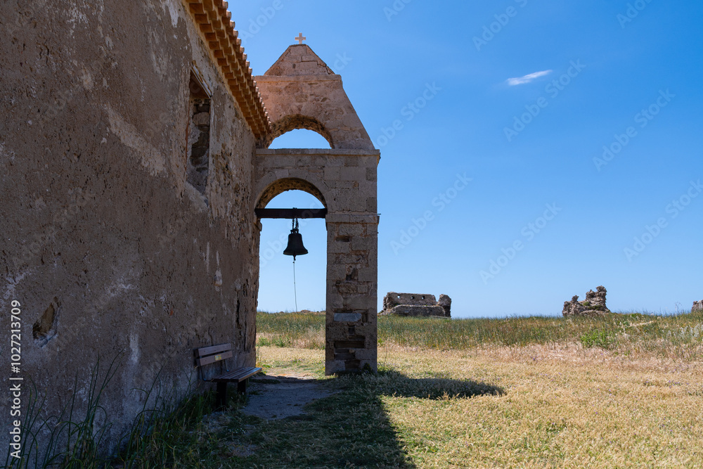 Castle of Methoni, medieval fortification in the port town of Methoni, Messenia