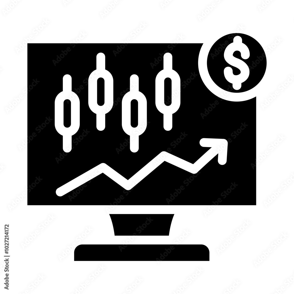 Trading Suspension Vector Design Icon Style Trading Suspension Vector Design Icon Style