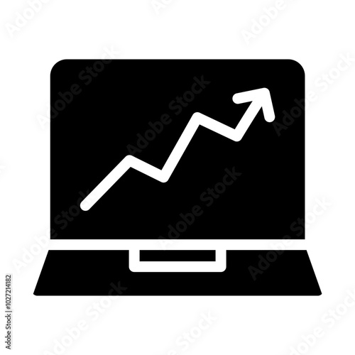 Stock Symbol Vector Design Icon Style