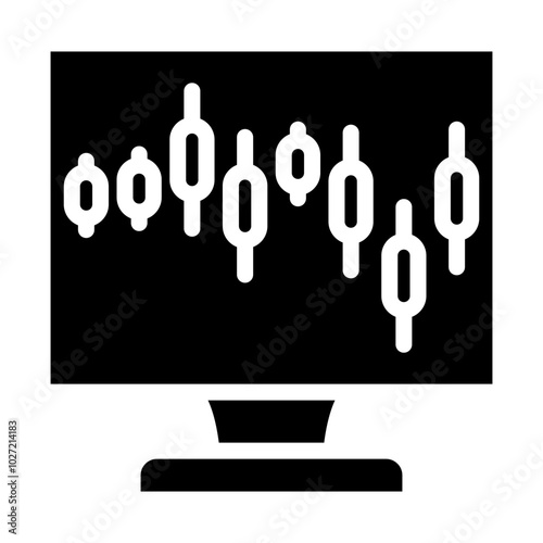 Candlestick Pattern Vector Design Icon Style