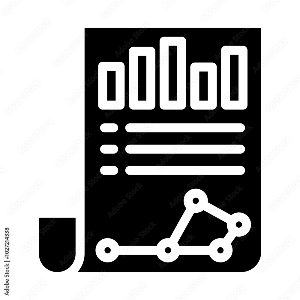 Trading Algorithm Vector Design Icon Style Trading Algorithm Vector Design Icon Style