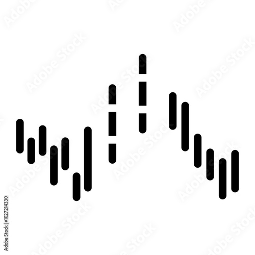 Bearish Reversal Vector Design Icon Style