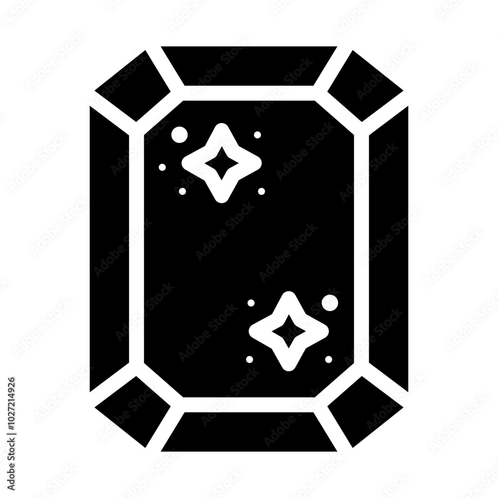 Emerald Vector Design Icon Style Emerald Vector Design Icon Style