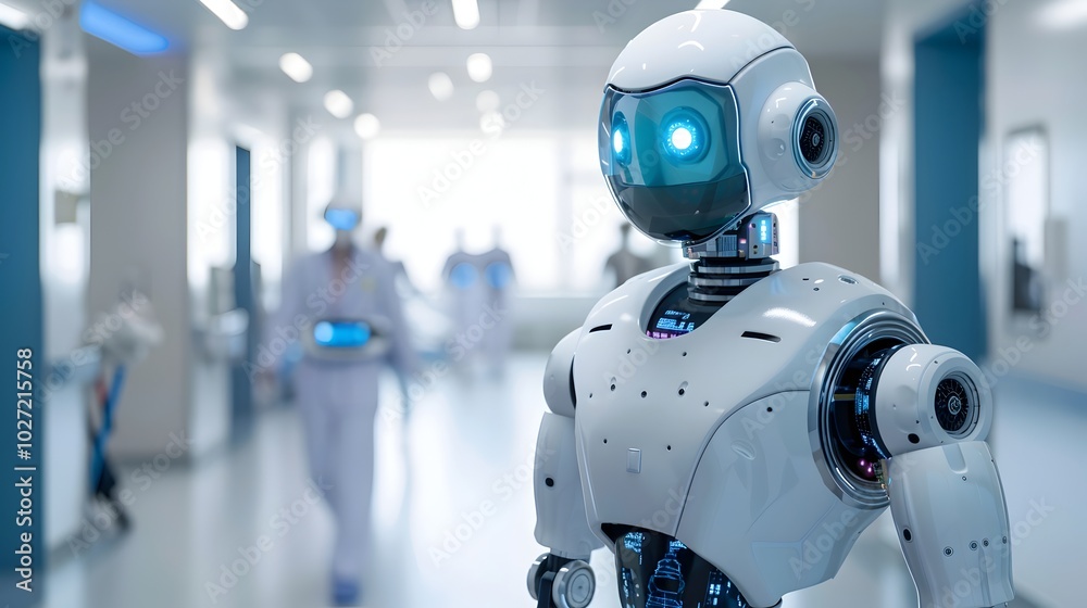 AI Powered Smart Hospital with Robotic Assistants Advancing Medical Care and Technology AI Powered Smart Hospital with Robotic Assistants Advancing Medical Care and Technology