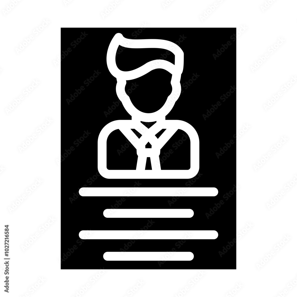 Candidate Sketch Vector Design Icon Style Candidate Sketch Vector Design Icon Style