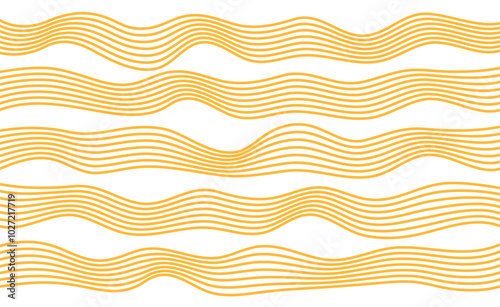 Noodle pattern poster