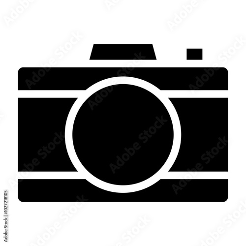 Photo Camera Vector Design Icon Style