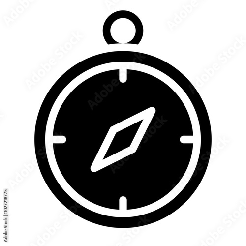 War Compass Vector Design Icon Style
