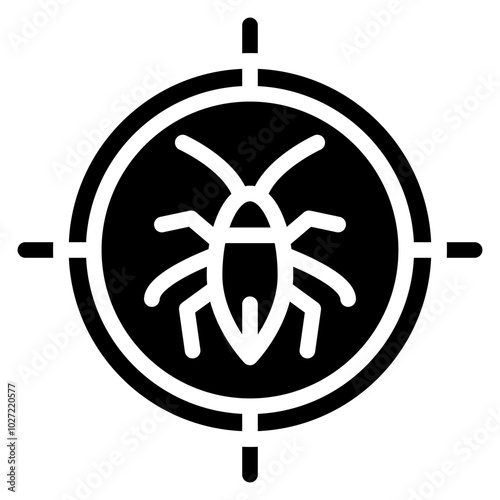 Cockroach Repellent Vector Design Icon Style