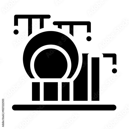 Cat Tree Vector Design Icon Style
