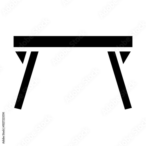 Balance Beam Vector Design Icon Style