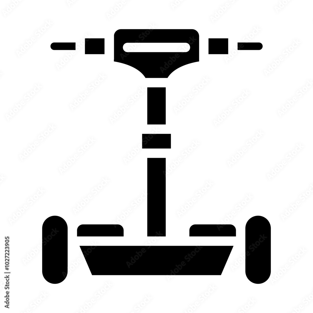 Segway Vector Design Icon Style Segway Vector Design Icon Style