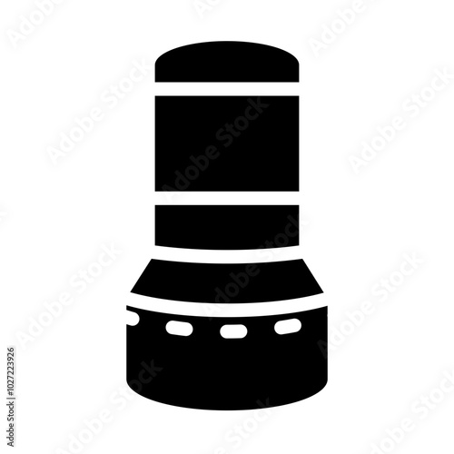 Kickboxing Bag Vector Design Icon Style
