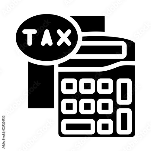 Tax Software Vector Design Icon Style