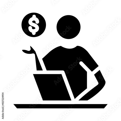 Taxpayer Advocate Vector Design Icon Style