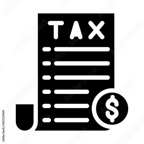 Tax Compliance Vector Design Icon Style