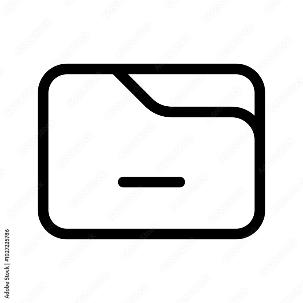 Folder Icon Vector Symbol Design Illustration Folder Icon Vector Symbol Design Illustration