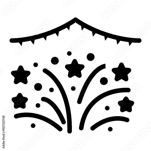 Celebration Vector Design Icon Style
