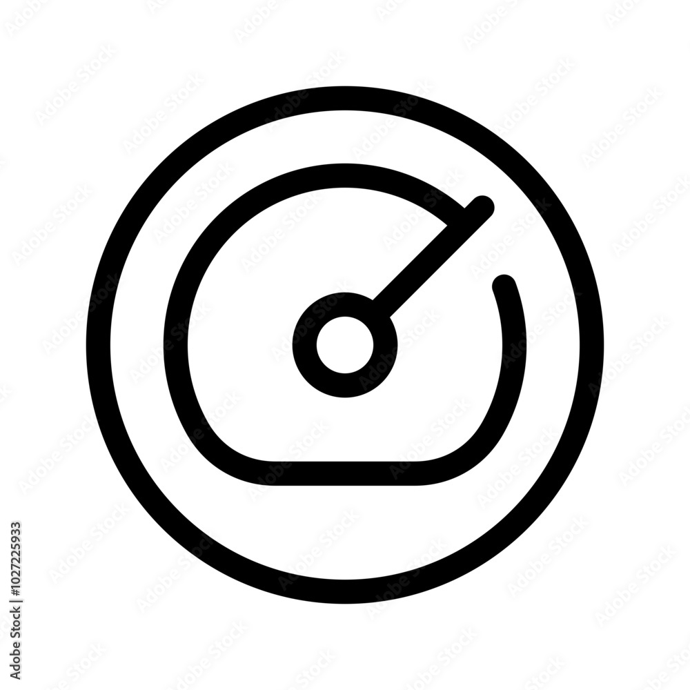 Speedometer Icon Vector Symbol Design Illustration Speedometer Icon Vector Symbol Design Illustration