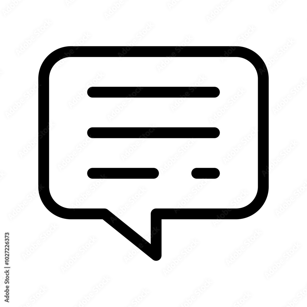Chat Icon Vector Symbol Design Illustration Chat Icon Vector Symbol Design Illustration