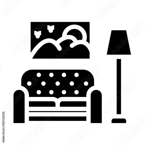 Lounge Vector Design Icon Style