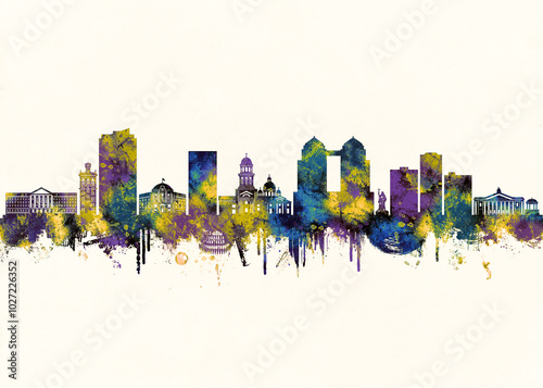 фотографія Zaporizhzhia City Skyline