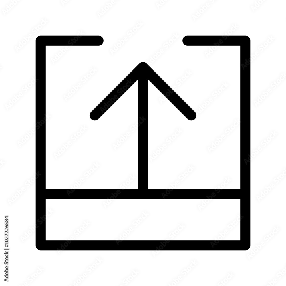 Up Direction Icon Vector Symbol Design Illustration Up Direction Icon Vector Symbol Design Illustration