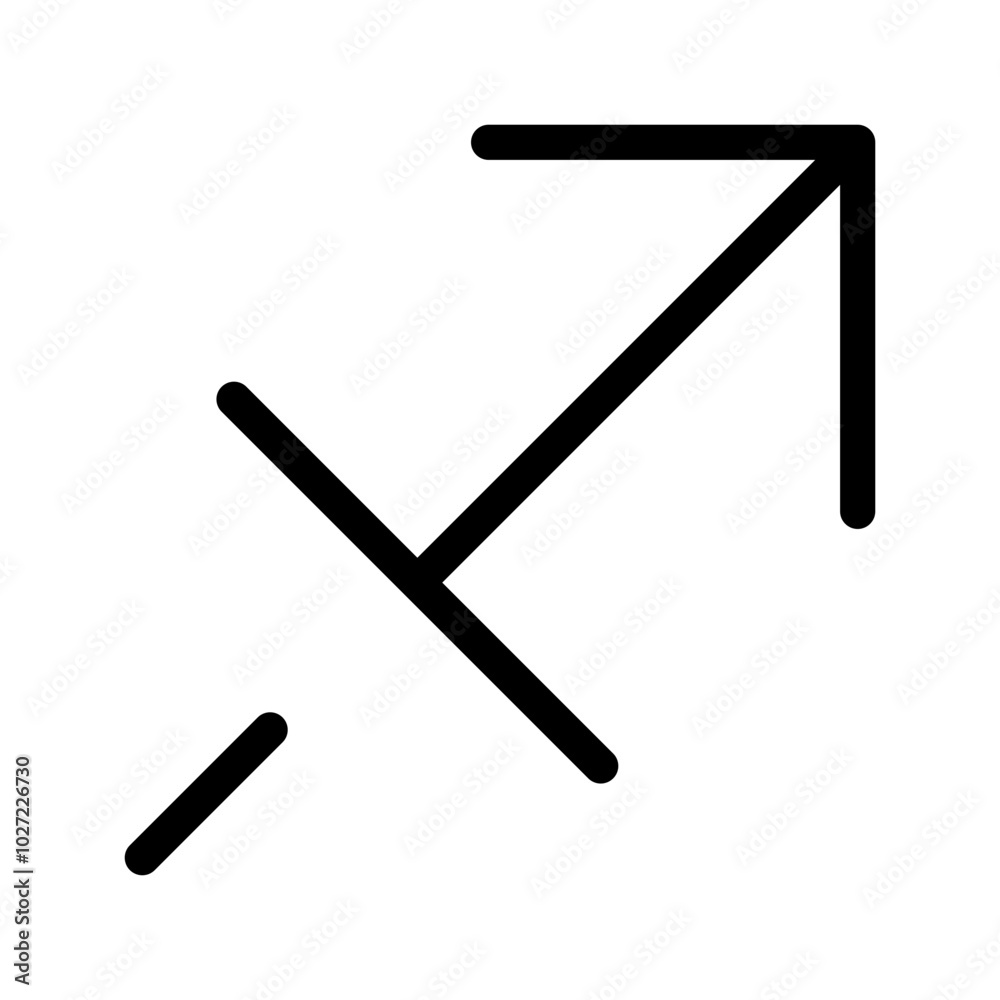 Sagittarius Icon Vector Symbol Design Illustration Sagittarius Icon Vector Symbol Design Illustration
