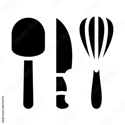 Utensils Vector Design Icon Style