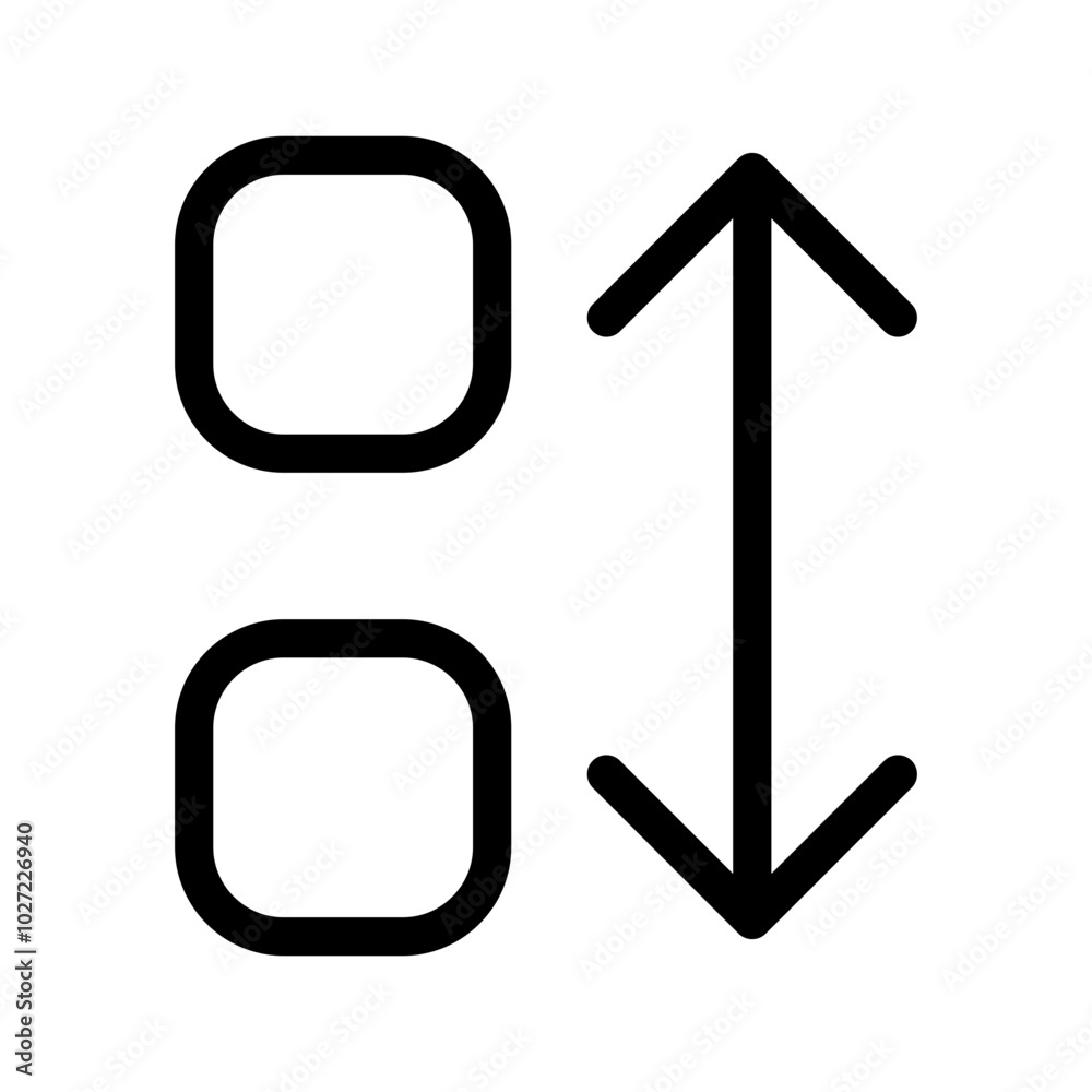 Apps Sort Icon Vector Symbol Design Illustration Apps Sort Icon Vector Symbol Design Illustration