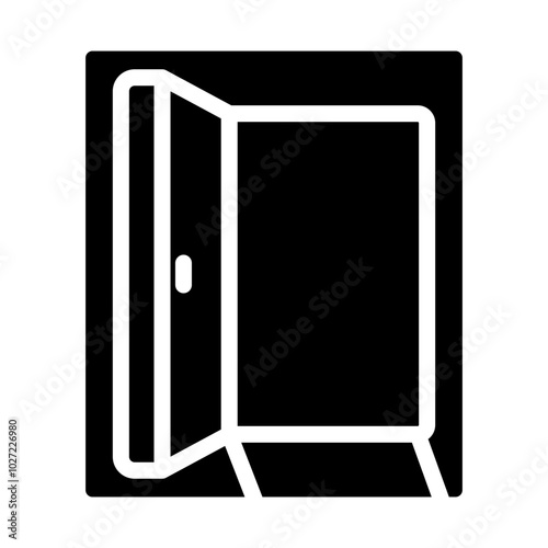 Emergency Exit Vector Design Icon Style