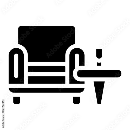 Social Lounge Vector Design Icon Style