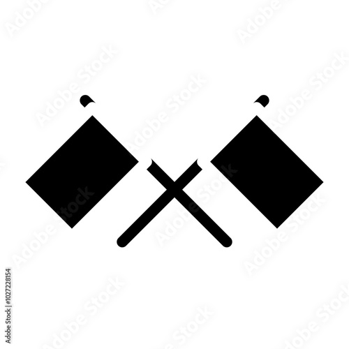 Maritime Signal Vector Design Icon Style
