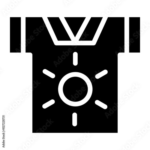 Sun-ProtectiveClothing Vector Design Icon Style