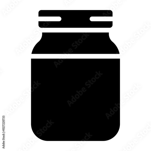 Jar Vector Design Icon Style