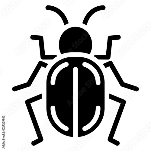 Deathwatch Beetle Vector Design Icon Style