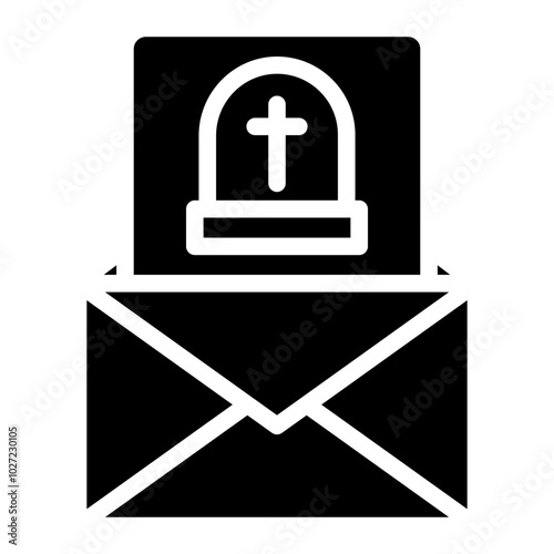 Funeral Procession Vector Design Icon Style