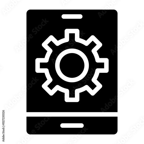 Mobile App Vector Design Icon Style