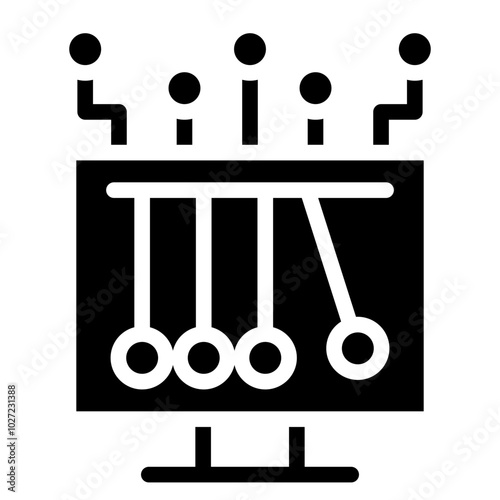 Digital Momentum Vector Design Icon Style