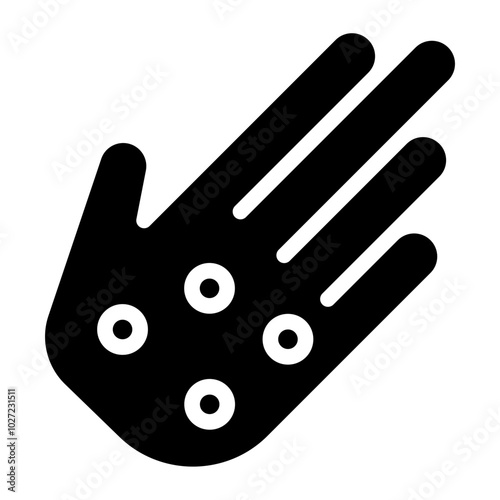 Itching Vector Design Icon Style