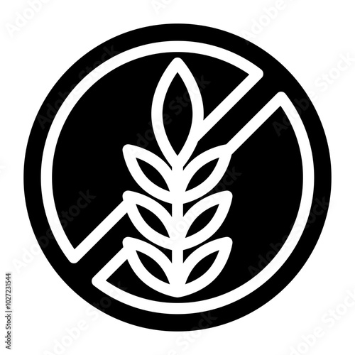 Food Allergy Vector Design Icon Style