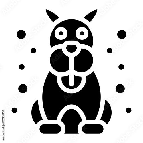 Pet Dander Vector Design Icon Style