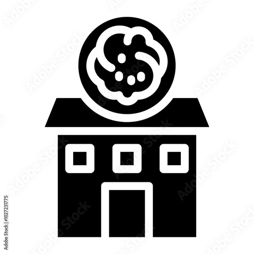 Allergy Clinic Vector Design Icon Style